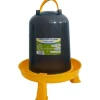 DISTRIGALLI Abreuvoir à baïonnette gris et jaune sur pied de 8 L