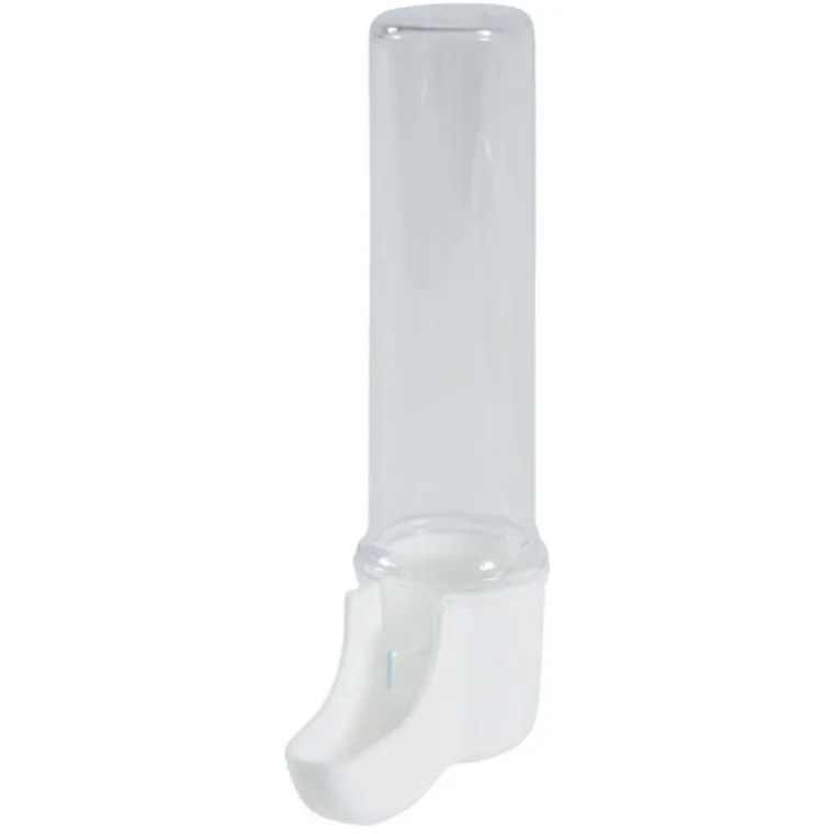 ZOLUX Abreuvoir ou mangeoire pour les oiseaux à bec droit coloris transparent – 30 ml