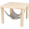 TRIXIE Abri avec hamac pour lapin et petit rongeur en bois non traité Sunny – Taille L
