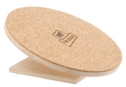 FERPLAST Acccessoire pour maisonnette rongeur disque d'exercice coloris beige en liège - 20 x 19,2 x 8,8 cm
