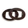 PETSAFE Adaptateur vitre pour chatière électronique microship coloris marron