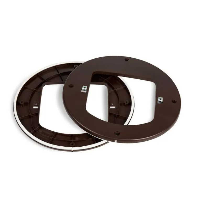 PETSAFE Adaptateur vitre pour chatière électronique microship coloris marron