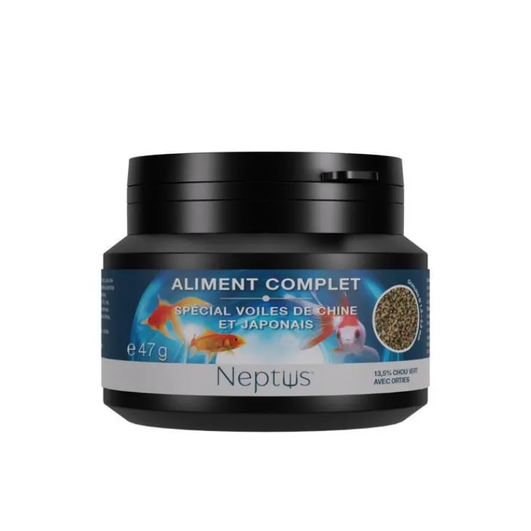 NEPTUS Aliment complet (granulés) pour voiles de Chine - 100 ml