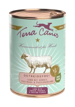 TERRA CANIS Aliment complet pour chien sans céréales agneau – 400 g