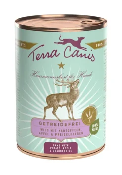 TERRA CANIS Aliment complet pour chien sans céréales gibier – 400 g