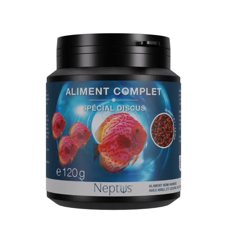 NEPTUS Aliment complet pour discus granulés coloris multicolore – 200 ml