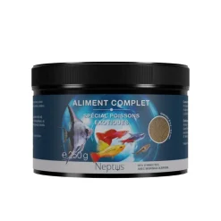 NEPTUS Aliment complet pour poissons exotiques granulés coloris multicolore – 500 ml
