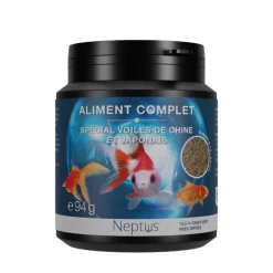 NEPTUS Aliment complet pour voiles de chine et poissons japonais granulés coloris multicolore – 200 ml