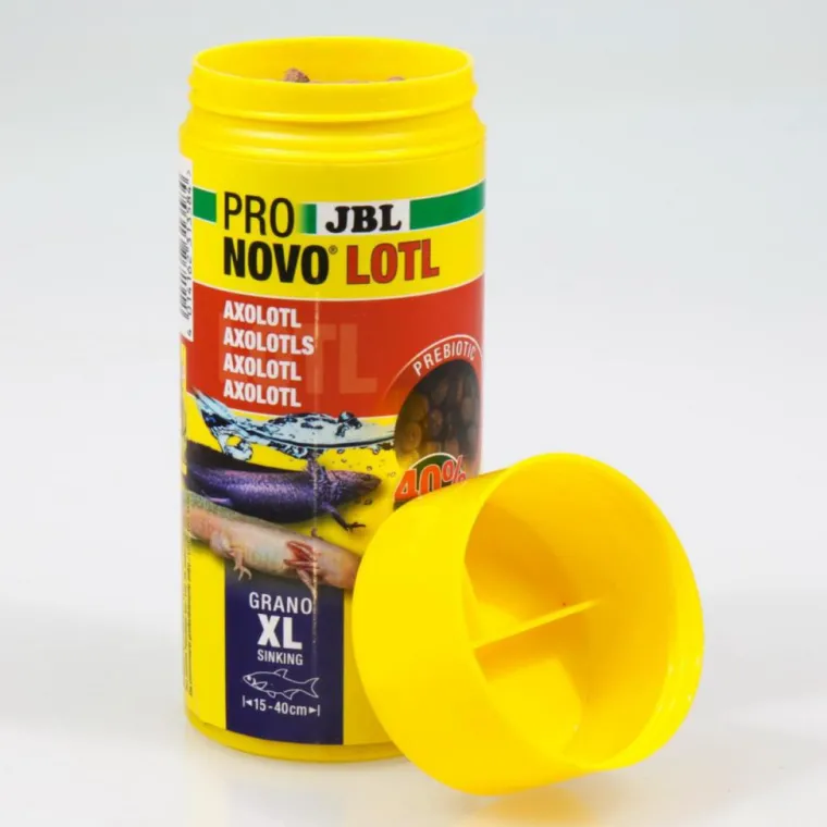 JBL Aliment en granulés pour Axolotl Pronovo lotl grano XL – 250 ml