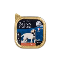SA VRAIE NATURE Aliment humide complet pour le chien senior à la volaille et aux légumes - 300 g