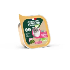 EQUILIBRE & INSTINCT Aliment humide pour chat adulte saumon brocolis bio Équilibre & Instinct - 85 g