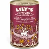 LILY'S KITCHEN Aliment humide pour chien au chevreuil, faisan et saumon Lily’s Kitchen - 400 g