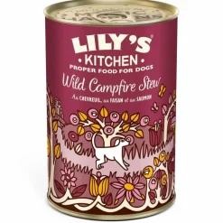 LILY'S KITCHEN Aliment humide pour chien au chevreuil, faisan et saumon Lily’s Kitchen - 400 g
