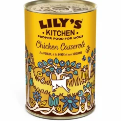 LILY'S KITCHEN Aliment humide pour chien au poulet, dinde et légumes Lily’s Kitchen - 400 g