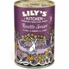 LILY'S KITCHEN Aliment humide pour chien à la dinde, cranberries et légumes Lily’s Kitchen Recette senior - 400 g