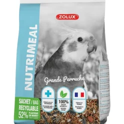 ZOLUX Aliment pour grandes perruches Nutrimeal - 800 g
