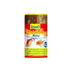 TETRA Aliment pour poissons Goldfish Menu. La boite de 250 ml