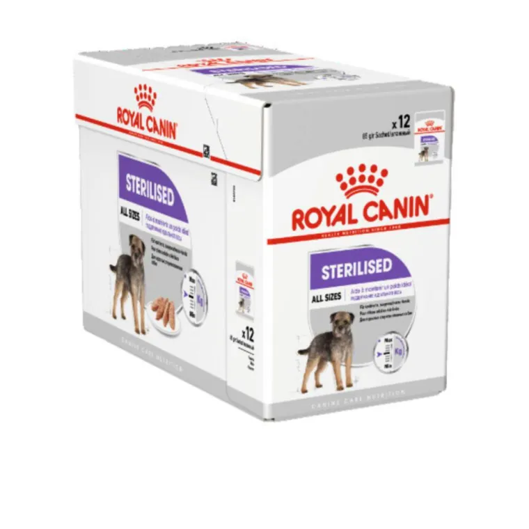 ROYAL CANIN Alimentation humide complète pour chien stérilisé de plus de 10 mois mousse Canine Care Nutrition - 12 x 85 g
