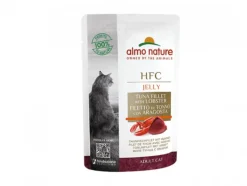 ALMO NATURE Alimentation humide pour chat filet de thon avec homard Jelly - 55 g