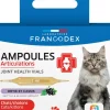 FRANCODEX Ampoules articulations pour chat et chaton ortie et cassis - x 18 de 1 ml