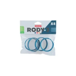 ZOLUX Anneau de connexion x 4 Rody 3 bleu Ø 6 cm