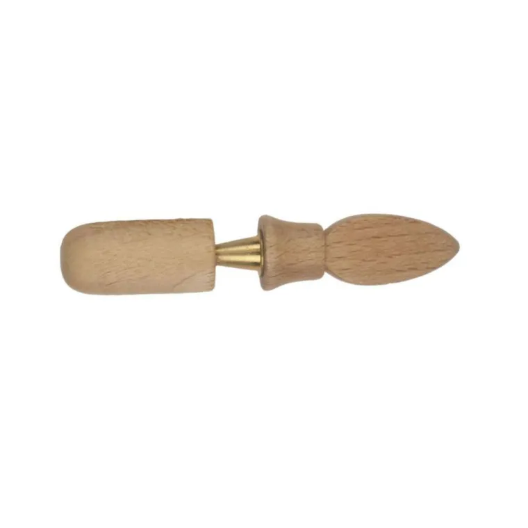 LES ZAPOS Appeau rouge-gorge familier en bois coloris beige