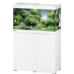 EHEIM Aquarium avec meuble coloris blanc vivalineLED 126L