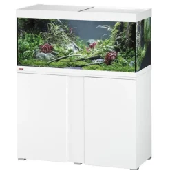 EHEIM Aquarium avec meuble coloris blanc vivalineLED 180L