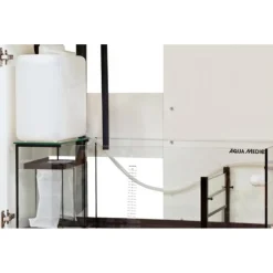 BLUE CORAL Aquarium blanc, silencieux AQUA MEDIC - modèle Armatus 575 XD, avec meuble - 575L