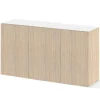 BLUE CORAL Aquarium CIANO Pro 150 - structure boisée chêne - modèle Emotions - 150L