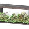 AQUATLANTIS Aquarium coloris chêne foncé Sublime Ultra LED 2.0 675 L - 200 x 60 x 75 cm