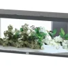 AQUATLANTIS Aquarium coloris gris Volga LED 2.0 450 L - 152 x 52 x 67 cm