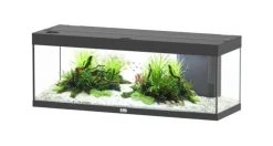 AQUATLANTIS Aquarium coloris noir Prestige LED 2.0 170 L - 120 x 40 x 45 cm