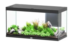 AQUATLANTIS Aquarium coloris noir Volga LED 2.0 350 L - 122 x 52 x 66 cm