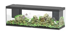 AQUATLANTIS Aquarium coloris noir Sublime Ultra LED 2.0 675 L - 200 x 60 x 75 cm