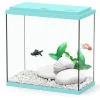AQUATLANTIS Aquarium Coralia avec filtre coloris turquoise - 18 L