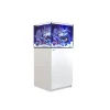 RED SEA Aquarium eau de mer avec un meuble coloris blanc Reefer™ XL 200 - 60 x 57,5 x 140 cm