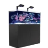 RED SEA Aquarium eau de mer avec un meuble coloris noir Reefer™ Deluxe XL 425 - 120 x 57,5 x 142 cm