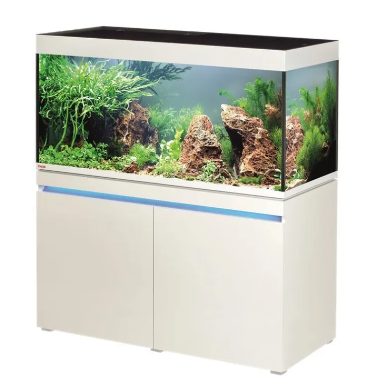 EHEIM Aquarium eau douce avec meuble coloris alpin Incpiria 430L
