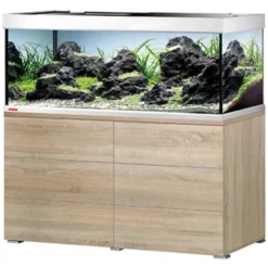 BLUE CORAL Aquarium en chêne classicLED, EHEIM AQUARIUM, modèle Proxima 325 - 325L