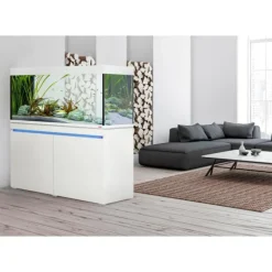 BLUE CORAL Aquarium en verre résistant EHEIM AQUARIUM Incpiria 430 Duo - 430L