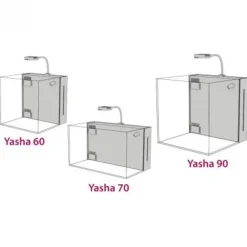 BLUE CORAL Aquarium nano Yasha 90, spécialement conçu pour l'élevage marin - AQUA MEDIC - 90L