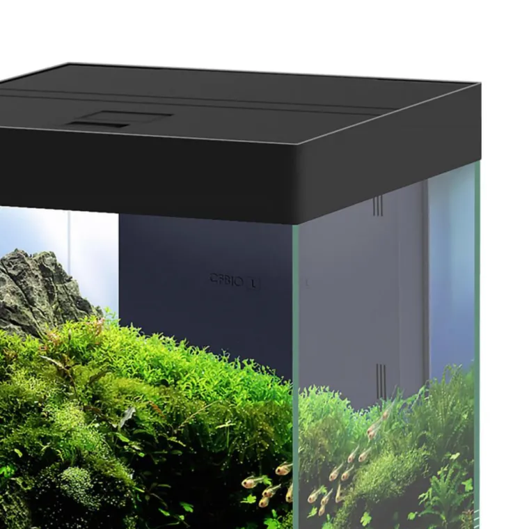 CIANO Aquarium équipé Emotions Pro 40 noir 52 L - 40 x 40 x 43 cm
