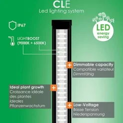 BLUE CORAL Aquarium tout équipé blanc, matière durable - CIANO Emotions Pro 40 - 52L