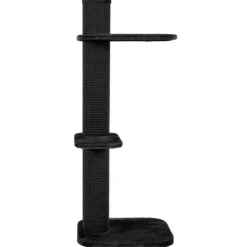 ZOLUX Arbre à chat avec griffoir coloris noir City Cat 3 - 114,8 cm