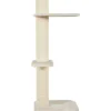 ZOLUX Arbre à chat avec griffoir coloris beige City Cat 3 - 114,8 cm