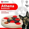 FLAMINGO Athéna jouet cérébral en bois pour chien - Ø 25 cm