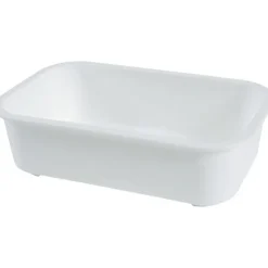 ZOLUX Baignoire intérieure pour les oiseaux coloris blanc en plastique - 4 x 8,5 x 14 cm