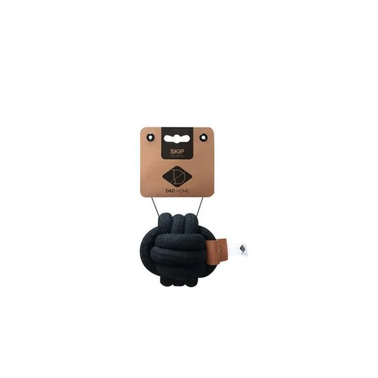 EUROPET Balle corde skip taille XS noir Ø9,5 cm