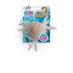 ALL FOR PAWS Balle de corde de laine pour chat